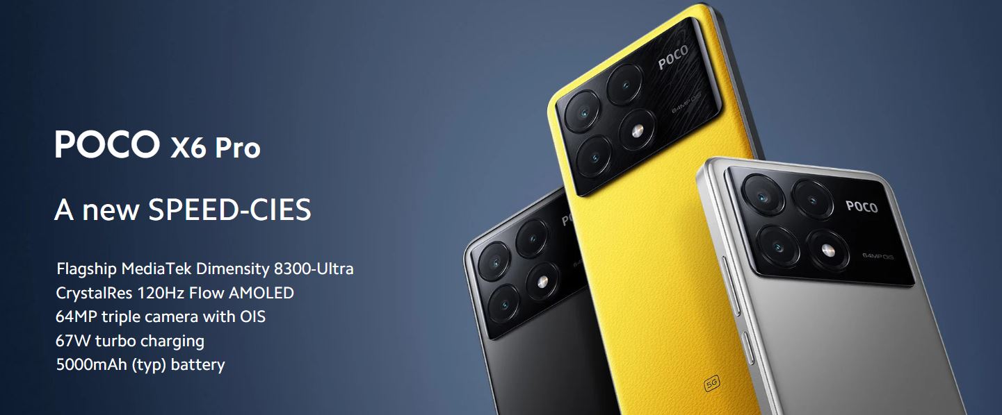 Xiaomi Poco X6 Pro 5G 12GB RAM 512GB