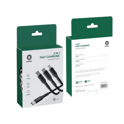 GREEN LION QUICK CHARGE BRAIDED CABLE