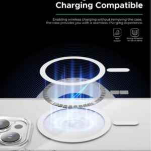 Green Lion Magsafe Crystal Clear Case for iPhone 15 Pro