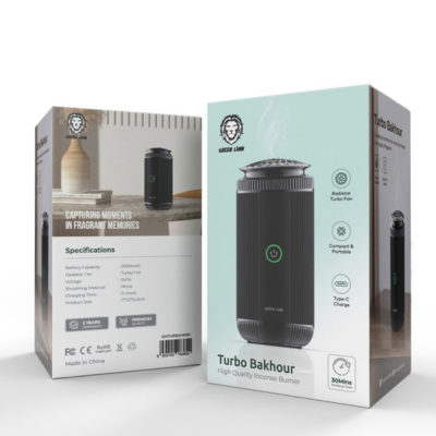 green lion turbo bakhour car Incense Burner