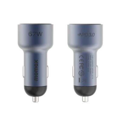 MOMAX CAR CHARGER DUAL PORT