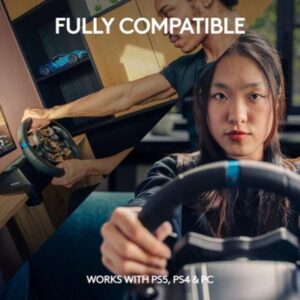 Logitech G923 Racing Wheel & Pedals with Dual Clutch (3)