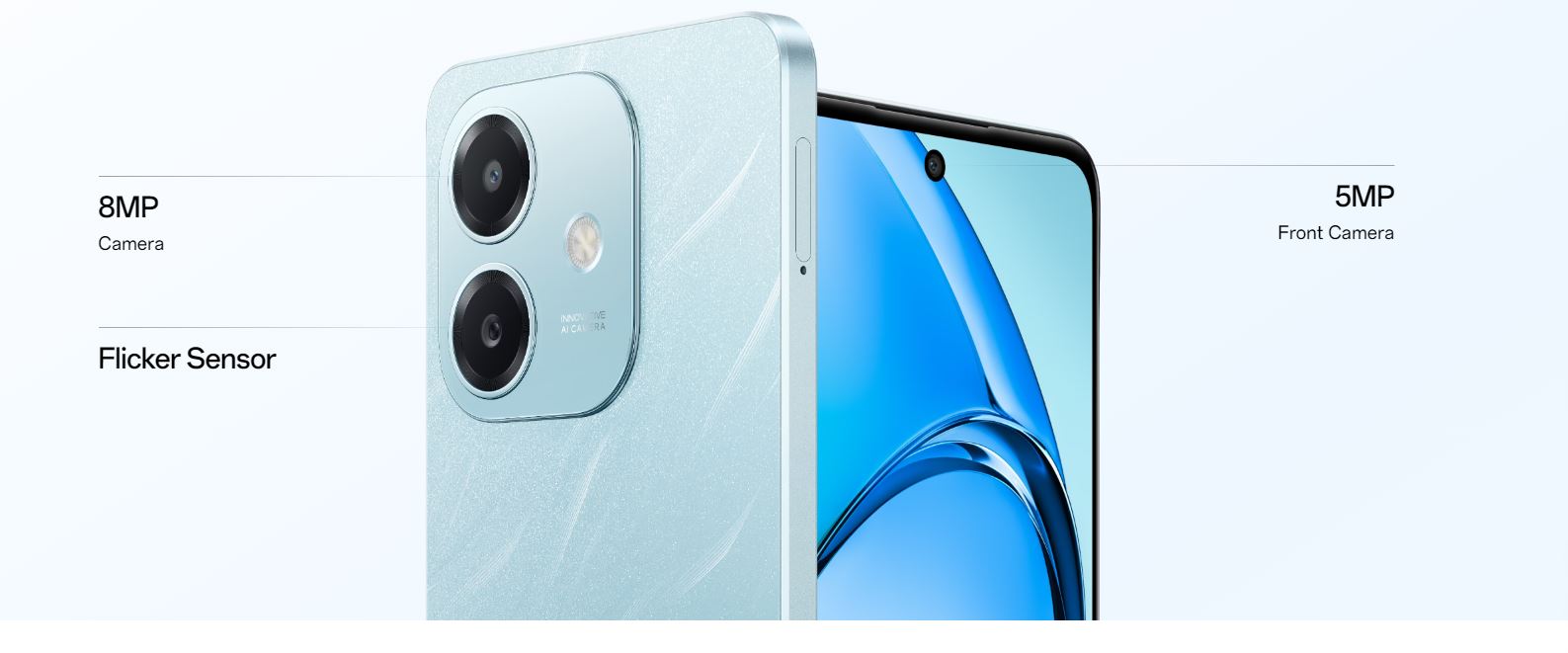 OPPO A3x 4G smartphone with 8MP rear camera and military-grade shock resistance