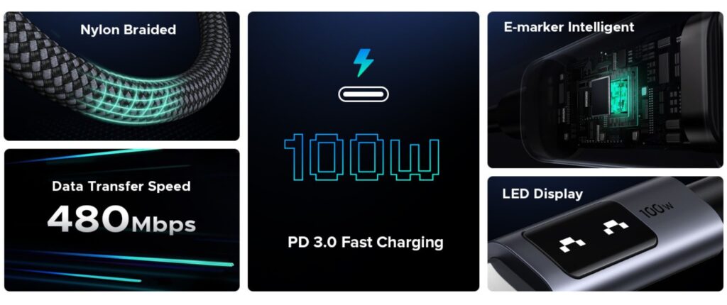 Type C to Type C Cable