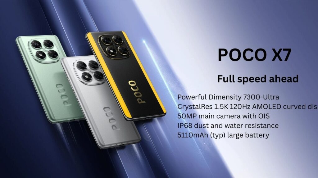 poco x7 is the best mobile under 1000 aed